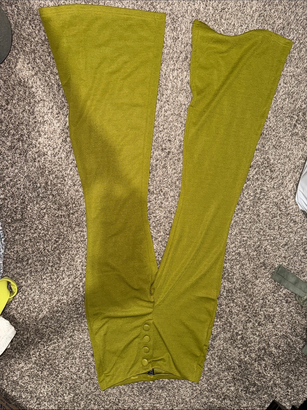 SHEIN Olive Green Wide-Leg Jumpsuit Pants